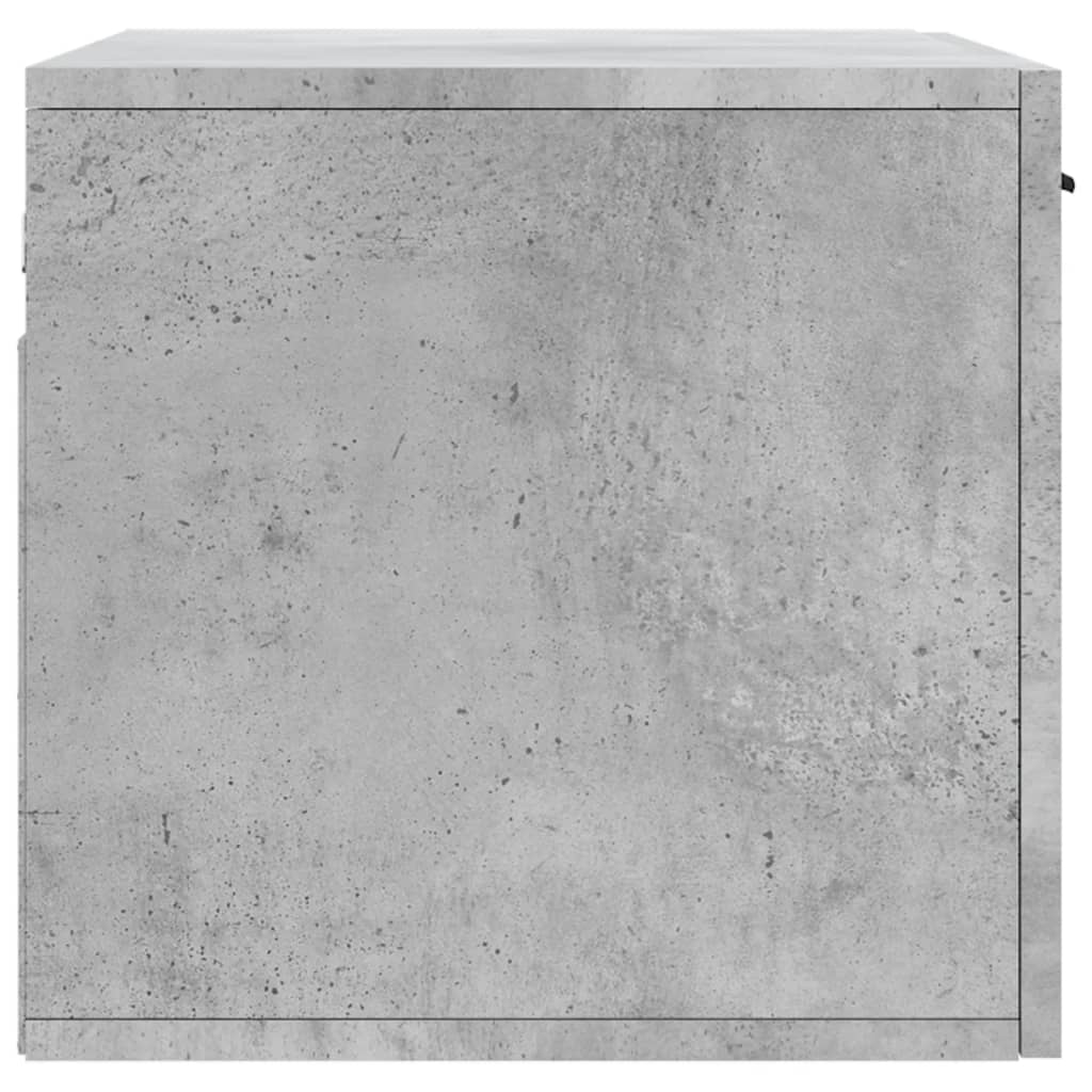 Wall Cabinet Concrete Grey 60x36.5x35 cm Engineered Wood